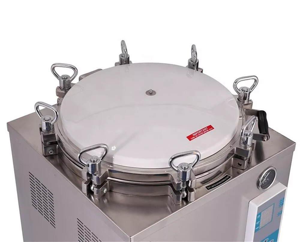 35L-150L Table Top Automatic Large Vertical Pressure Steam Autoclave Sterilizer 105℃-134℃